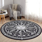 Funky 3D Optical Illusions Rug Multi Colored Synthetics Carpet Pet Friendly Washable Non-Slip Backing Rug for Home Decor Black-Gray Clearhalo 'Area Rug' 'Rug' 2171526