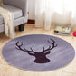 Funky 3D Optical Illusions Rug Multi Colored Synthetics Carpet Pet Friendly Washable Non-Slip Backing Rug for Home Decor Light Purple Clearhalo 'Area Rug' 'Rug' 2171531
