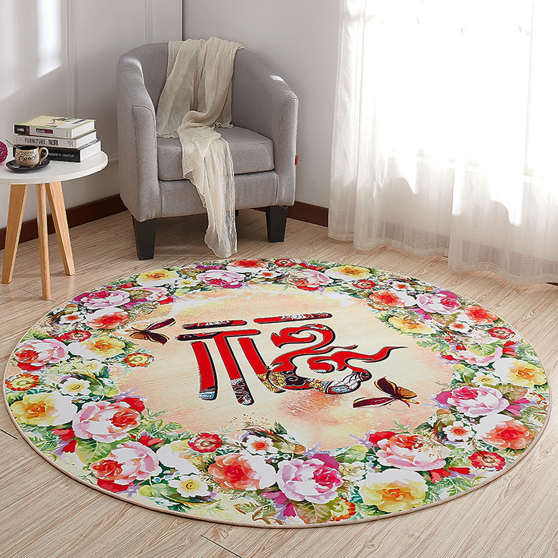 Funky 3D Optical Illusions Rug Multi Colored Synthetics Carpet Pet Friendly Washable Non-Slip Backing Rug for Home Decor Clearhalo 'Area Rug' 'Rug' 2171533