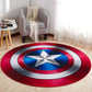Funky 3D Optical Illusions Rug Multi Colored Synthetics Carpet Pet Friendly Washable Non-Slip Backing Rug for Home Decor Red-Blue Clearhalo 'Area Rug' 'Rug' 2171535