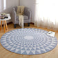Funky 3D Optical Illusions Rug Multi Colored Synthetics Carpet Pet Friendly Washable Non-Slip Backing Rug for Home Decor Light Blue Clearhalo 'Area Rug' 'Rug' 2171536
