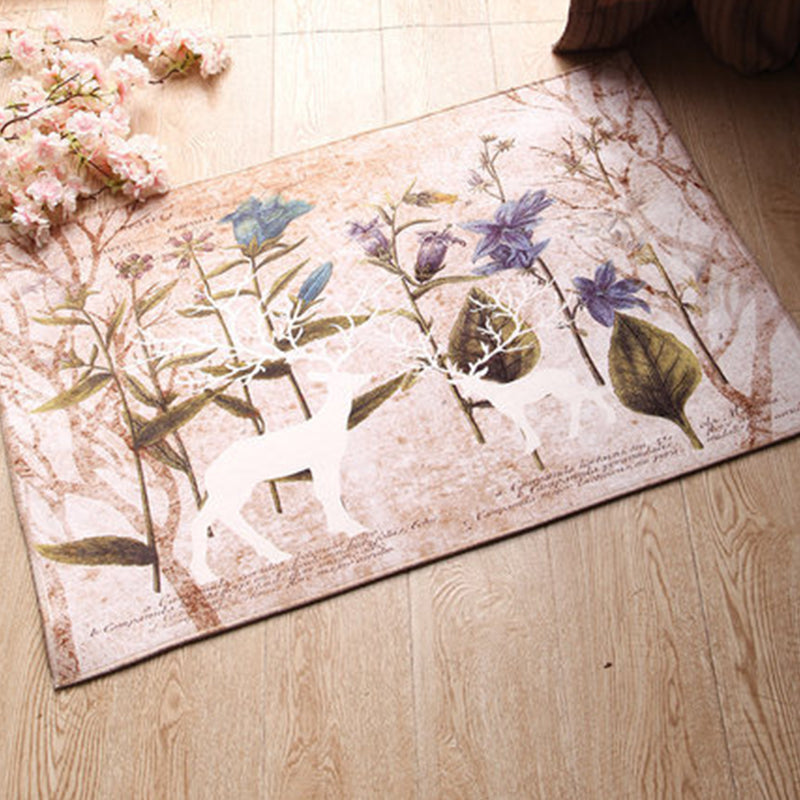 Splendid Multicolor Natural Scenery Rug Polyester Modern Rug Stain Resistant Washable Non-Slip Backing Rug for Family Room Grey Clearhalo 'Area Rug' 'Rug' 2171689