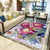 Gorgeous Multi Colored Modern Rug Polyester Flower Blossom Rug Pet Friendly Anti-Slip Stain Resistant Carpet for Home Pink Clearhalo 'Area Rug' 'Modern' 'Rugs' Rug' 2171812