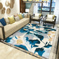 Gorgeous Multi Colored Modern Rug Polyester Flower Blossom Rug Pet Friendly Anti-Slip Stain Resistant Carpet for Home Dark Blue Clearhalo 'Area Rug' 'Modern' 'Rugs' Rug' 2171814