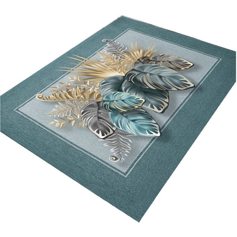 Pretty 3D Flower Indoor Rug Multi Color Modern Carpet Polypropylene Washable Non-Slip Backing Stain Resistant Rug for Home Clearhalo 'Area Rug' 'Modern' 'Rugs' Rug' 2171872