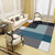 Unique Abstract Patterned Rug Multi Color Contemporary Rug Polypropylene Washable Pet Friendly Non-Slip Backing Rug for Lounge Black-Gray Clearhalo 'Area Rug' 'Modern' 'Rugs' Rug' 2171998