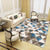 Unique Abstract Patterned Rug Multi Color Contemporary Rug Polypropylene Washable Pet Friendly Non-Slip Backing Rug for Lounge Coffee Clearhalo 'Area Rug' 'Modern' 'Rugs' Rug' 2171999