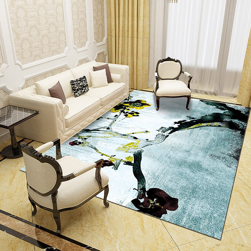 Unique Abstract Patterned Rug Multi Color Contemporary Rug Polypropylene Washable Pet Friendly Non-Slip Backing Rug for Lounge Clearhalo 'Area Rug' 'Modern' 'Rugs' Rug' 2172001