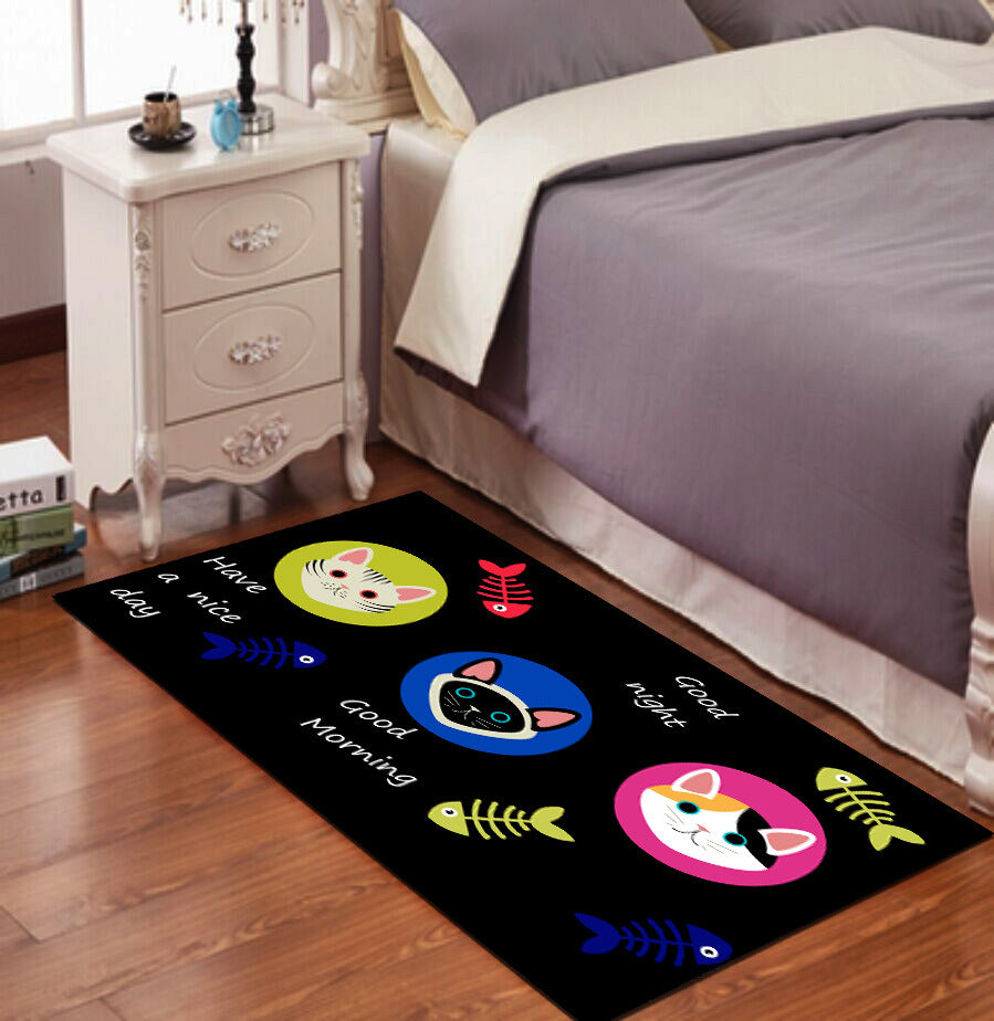 Personality Patterned Rug Multi Colored Nordic Carpet Synthetics Machine Washable Non-Slip Pet Friendly Rug for Great Room Clearhalo 'Area Rug' 'Modern' 'Rugs' Rug' 2172074