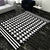 Personality Patterned Rug Multi Colored Nordic Carpet Synthetics Machine Washable Non-Slip Pet Friendly Rug for Great Room Black Clearhalo 'Area Rug' 'Modern' 'Rugs' Rug' 2172098