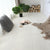 Plush Multicolor Modern Rug Synthetics Plain Indoor Rug Pet Friendly Non-Slip Backing Stain Resistant Carpet for Home Decor White Clearhalo 'Area Rug' 'Casual' 'Rugs' Rug' 2172129