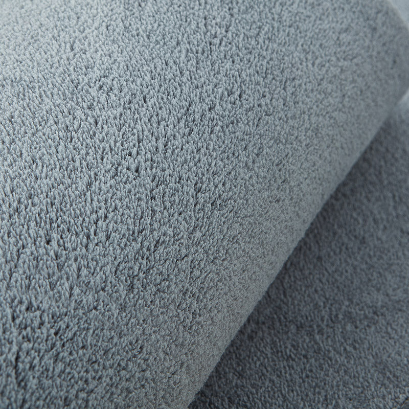 Casual Multicolor Nordic Rug Faux Wool Plain Rug Pet Friendly Anti-Slip Backing Machine Washable Carpet for Bedroom Clearhalo 'Area Rug' 'Casual' 'Rugs' Rug' 2172140