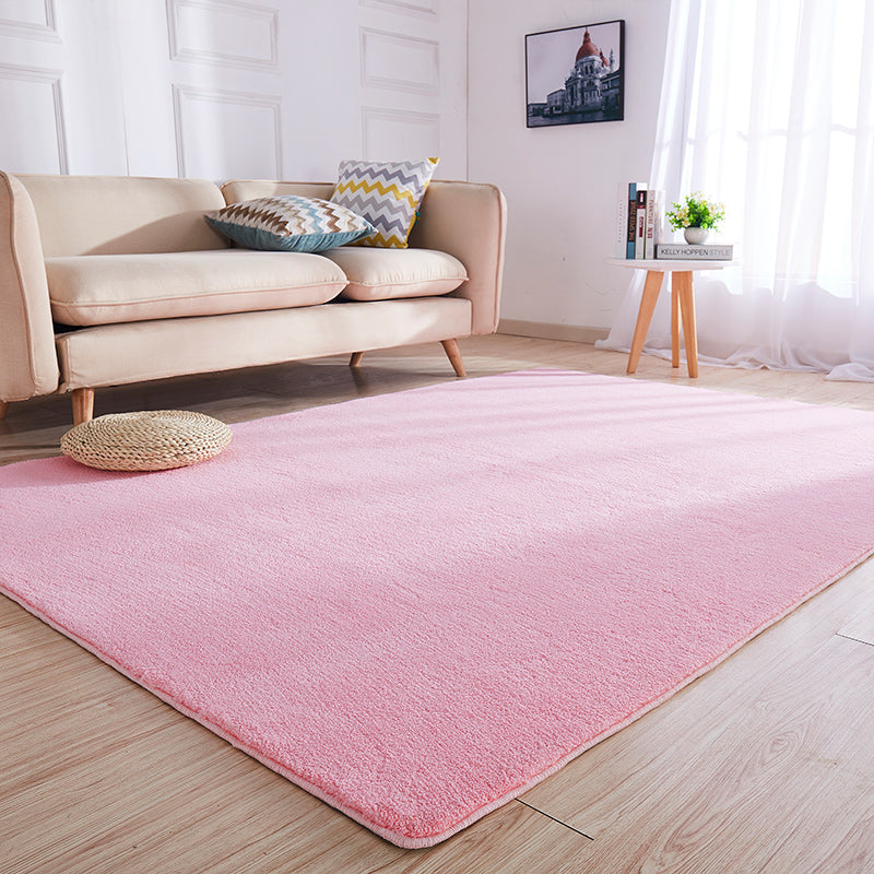 Nordic Home Decoration Rug Multicolor Plain Carpet Polypropylene Stain Resistant Anti-Slip Machine Washable Area Rug Clearhalo 'Area Rug' 'Casual' 'Rugs' Rug' 2172161