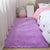 Nordic Plain Rug Multi-Color Faux Fleece Carpet Pet Friendly Anti-Slip Backing Stain Resistant Rug for Girls Bedroom Light Purple Clearhalo 'Area Rug' 'Casual' 'Rugs' Rug' 2172258