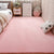 Pastel Solid Color Rug Multicolor Nordic Carpet Polypropylene Anti-Slip Stain Resistant Pet Friendly Rug for Bedroom Pink Clearhalo 'Area Rug' 'Casual' 'Rugs' Rug' 2172279