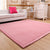 Cushiony Minimalist Rug Multi Color Plain Rug Machine Washable Pet Friendly Non-Slip Carpet for Baby Crawling Pink Clearhalo 'Area Rug' 'Casual' 'Rugs' Rug' 2172329
