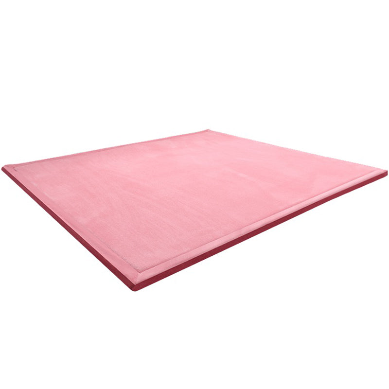 Cushiony Minimalist Rug Multi Color Plain Rug Machine Washable Pet Friendly Non-Slip Carpet for Baby Crawling Clearhalo 'Area Rug' 'Casual' 'Rugs' Rug' 2172332