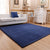 Cushiony Minimalist Rug Multi Color Plain Rug Machine Washable Pet Friendly Non-Slip Carpet for Baby Crawling Dark Blue Clearhalo 'Area Rug' 'Casual' 'Rugs' Rug' 2172338