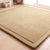 Upgraded Multi Colored Plain Rug Minimalism Rug Machine Washable Pet Friendly Anti-Slip Backing Carpet for Playroom Brown Clearhalo 'Area Rug' 'Casual' 'Rugs' Rug' 2172366