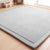 Upgraded Multi Colored Plain Rug Minimalism Rug Machine Washable Pet Friendly Anti-Slip Backing Carpet for Playroom Silver Gray Clearhalo 'Area Rug' 'Casual' 'Rugs' Rug' 2172371