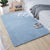 Comfortable Nordic Rug Multi Colored Plain Carpet Washable Pet Friendly Anti-Slip Backing Rug for Bedroom Sky Blue Clearhalo 'Area Rug' 'Casual' 'Rugs' Rug' 2172400