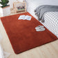 Comfortable Nordic Rug Multi Colored Plain Carpet Washable Pet Friendly Anti-Slip Backing Rug for Bedroom Coffee Clearhalo 'Area Rug' 'Casual' 'Rugs' Rug' 2172402