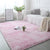 Puffy Multicolor Plain Rug Synthetics Minimalist Carpet Pet Friendly Anti-Slip Washable Rug for Living Room Pink Clearhalo 'Area Rug' 'Casual' 'Rugs' Rug' 2172424