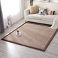 Multi Colored Living Room Rug Minimalist Plain Rug Polypropylene Non-Slip Pet-Friendly Carpet with Border Light Coffee Clearhalo 'Area Rug' 'Casual' 'Rugs' Rug' 2172435