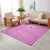 Multi Colored Living Room Rug Minimalist Plain Rug Polypropylene Non-Slip Pet-Friendly Carpet with Border Purple Clearhalo 'Area Rug' 'Casual' 'Rugs' Rug' 2172437