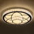 Circular Flush Light Artistic K9 Crystal Dining Room LED Flush Ceiling Light Fixture in Stainless-Steel Stainless-Steel B Clearhalo 'Ceiling Lights' 'Close To Ceiling Lights' 'Close to ceiling' 'Flush mount' Lighting' 2172837