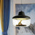 Black/Yellow Urn Hanging Pendant Light Macaron Style 1 Light Clear Glass Ceiling Lamp for Dining Room Black Clearhalo 'Ceiling Lights' 'Chandeliers' 'Glass shade' 'Glass' 'Modern Pendants' 'Modern' 'Pendant Lights' 'Pendants' Lighting' 217496
