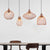 Vintage Bulb Cage Suspension Light 1 Light Iron Pendant Lighting Fixture in Rose Gold for Restaurant Rose Gold Clearhalo 'Art Deco Pendants' 'Cast Iron' 'Ceiling Lights' 'Ceramic' 'Crystal' 'Industrial Pendants' 'Industrial' 'Metal' 'Middle Century Pendants' 'Pendant Lights' 'Pendants' 'Tiffany' Lighting' 2181810