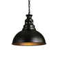 Black/Brass 1-Light Hanging Light Fixture Loft Style Metallic Dome Shade Ceiling Pendant for Dining Room Clearhalo 'Art Deco Pendants' 'Black' 'Cast Iron' 'Ceiling Lights' 'Ceramic' 'Crystal' 'Industrial Pendants' 'Industrial' 'Metal' 'Middle Century Pendants' 'Pendant Lights' 'Pendants' 'Rustic Pendants' 'Tiffany' Lighting' 2181931