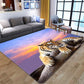 Novelty 3D Animal Print Rug Multi-Color Polypropylene Area Carpet Non-Slip Pet Friendly Machine Washable Rug for Home Decor Purple Clearhalo 'Area Rug' 'Rug' 2183594