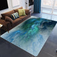Magnificent 3D Evening Clouds Rug Multi Color Modern Rug Synthetics Washable Stain Resistant Non-Slip Backing Rug for Living Room White-Blue Clearhalo 'Area Rug' 'Rug' 2183631