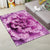 Multi-Color Modern Rug Polyester Digital Graphic Area Carpet Anti-Slip Backing Pet Friendly Washable Rug for Guest Room Light Purple Clearhalo 'Area Rug' 'Rug' 2183662