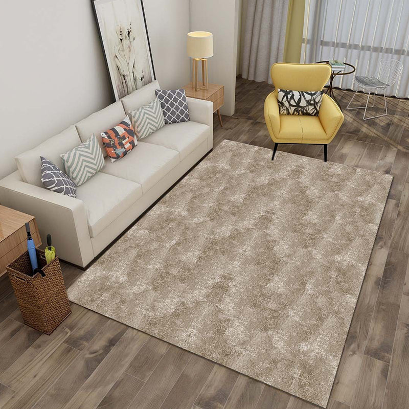 Multicolor 3D Illusion Geometry Rug Polyester Modernist Rug Anti-Slip Pet Friendly Machine Washable Rug for Great Room Grey Clearhalo 'Area Rug' 'Rug' 2183796