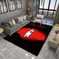 Modern Brain Deception 3D Rug Black Synthetics Area Carpet Machine Washable Stain Resistant Non-Slip Rug for Living Room Clearhalo 'Area Rug' 'Rug' 2183857
