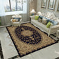Splendor Traditional Rug Multi-Color Floral Carpet Non-Slip Washable Stain Resistant Rug for Living Room Black-Gold Clearhalo 'Area Rug' 'Rugs' 'Shabby Chic' Rug' 2184010