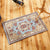 Classy Victoria Area Rug Multi-Color Flower Rug Pet Friendly Washable Anti-Slip Backing Carpet for Door Lake Blue Clearhalo 'Area Rug' 'Rugs' 'Shabby Chic' Rug' 2184064