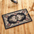 Classy Victoria Area Rug Multi-Color Flower Rug Pet Friendly Washable Anti-Slip Backing Carpet for Door Dark Blue-White Clearhalo 'Area Rug' 'Rugs' 'Shabby Chic' Rug' 2184066