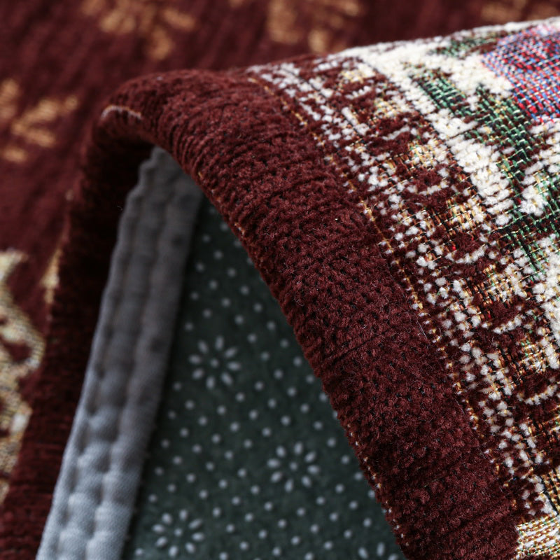 Classy Victoria Area Rug Multi-Color Flower Rug Pet Friendly Washable Anti-Slip Backing Carpet for Door Clearhalo 'Area Rug' 'Rugs' 'Shabby Chic' Rug' 2184067