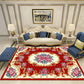 Elegant Multi-Color Floral Rug Polyester Traditional Rug Non-Slip Backing Pet Friendly Washable Rug for Home Decoration Red-Pink Clearhalo 'Area Rug' 'Rugs' 'Shabby Chic' Rug' 2184144
