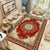 Empire Floral Area Rug Multicolor Victorian Carpet Synthetics Stain Resistant Anti-Slip Backing Pet Friendly Rug for Lounge Red-White Clearhalo 'Area Rug' 'Rugs' 'Shabby Chic' Rug' 2184159