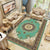 Empire Floral Area Rug Multicolor Victorian Carpet Synthetics Stain Resistant Anti-Slip Backing Pet Friendly Rug for Lounge Green Clearhalo 'Area Rug' 'Rugs' 'Shabby Chic' Rug' 2184177