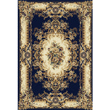 Beautiful Peony Print Rug Multi Color Classical Rug Polypropylene Non-Slip Machine Washable Stain Resistant Rug for Room Clearhalo 'Area Rug' 'Rugs' 'Shabby Chic' Rug' 2184184