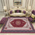 Antique Multicolor Glam Rug Polyester Floral Printed Carpet Pet Friendly Stain Resistant Anti-Slip Rug for Home Rose Red Clearhalo 'Area Rug' 'Rugs' 'Shabby Chic' Rug' 2184215
