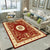 Fancy Victoria Rug Multi Colored Floral Rug Anti-Slip Washable Pet Friendly Rug for Living Room Red-White Clearhalo 'Area Rug' 'Rugs' 'Shabby Chic' Rug' 2184223