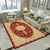 Fancy Victoria Rug Multi Colored Floral Rug Anti-Slip Washable Pet Friendly Rug for Living Room Red-Gold Clearhalo 'Area Rug' 'Rugs' 'Shabby Chic' Rug' 2184246