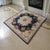 Victorian Style Foyer Rug Multi-Color Flower Print Rug Polypropylene Pet Friendly Anti-Slip Backing Washable Rug Blue-White Clearhalo 'Area Rug' 'Rugs' 'Shabby Chic' Rug' 2184262